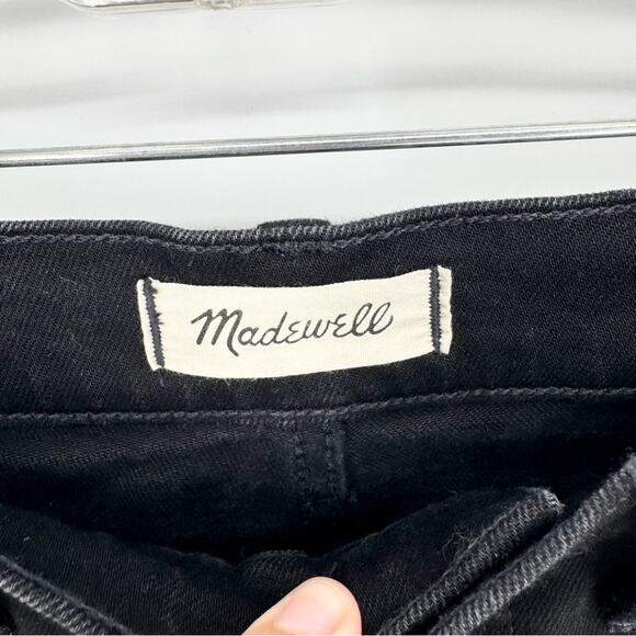 Madewell The Perfect Vintage Flare Jean in Sherborn Wash Black Sz 29 Minimalist - Picture 9 of 14
